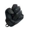 LA Police Gear KP Impact Protection Glove, Rubber Knuckle Impact