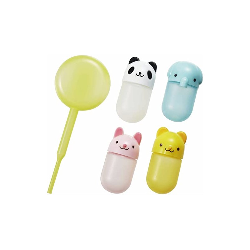 Torune Lunch Bento Soy Sauce Case Container with Dropper, Animals