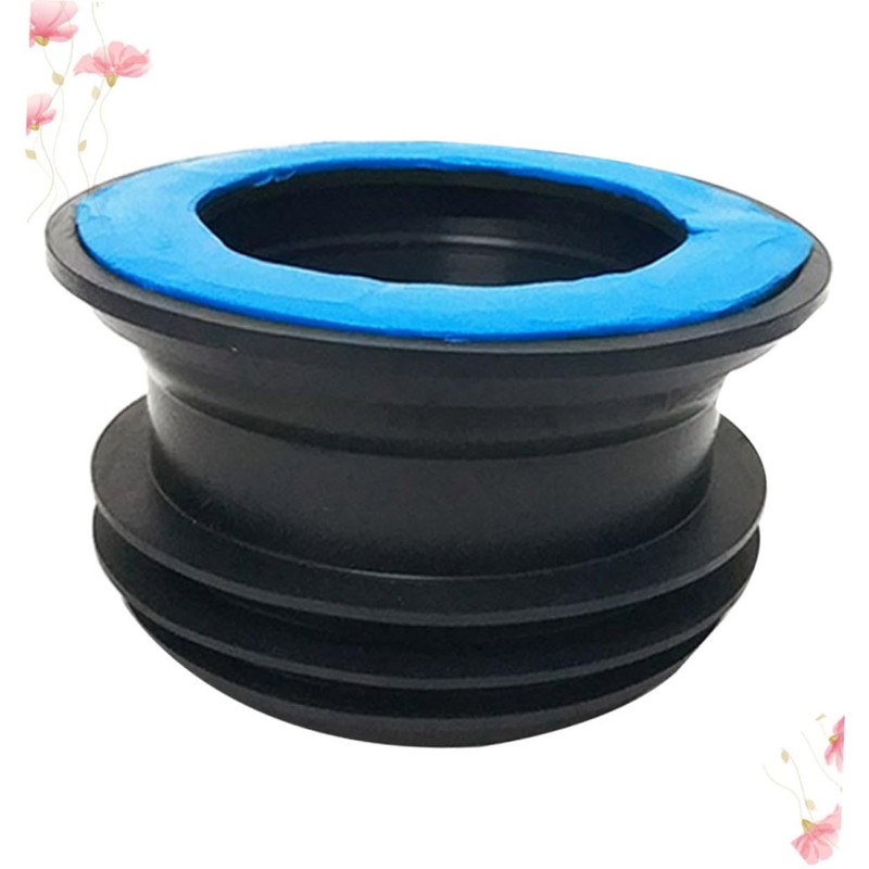 SHINEOFI Thickening Toilet Sealing Ring Blue Flange Ring for Toilet