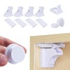 Magnetic Auto-Lock Child Safety Device for Doors & Drawers 4 Sets