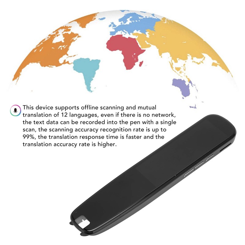Translation Pen with 2.99in Touch Screen 131 Languages Supported Fast