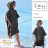 CalmyBEACH Terry Cloth Bath Poncho Girls Boys – Children's Surf