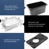 Elite Gourmet EDF2100 Electric Immersion Deep Fryer Removable Basket Adjustable