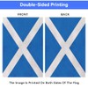 Pretty_jessie Scotland Flag Scottish Garden Flags 12x18 Double-Sided Small Burlap