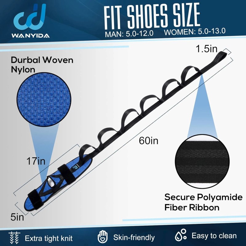 WANYIDA Foot and Calf Stretcher for Plantar Fasciitis, Achilles Tendonitis,