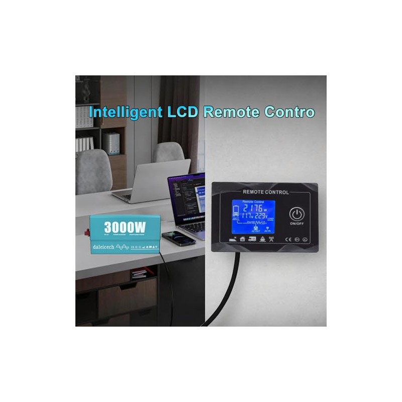 Remote Controller and Smart LCD Display only for Daleicech Series
