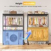 Raybee Clothes Rack, 45" W Clothing Racks for Hanging Clothes,