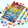 Tablero Juego Educativo Montessori Números Y Animalitos