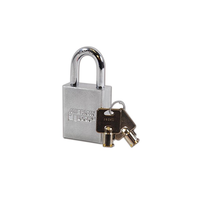 American Lock A7200 Solid Steel Padlock, Keyed Alike, Silver