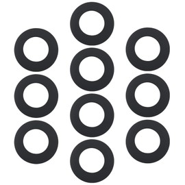 eMagTech Pack of 10 1/2 Inch BSP Washers for Column Taps Replacement Washer for 22 mm Centre Made of Nitrile for Attaching Taps to Sinks