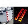 2pcs Reflective STICKERS for Touratech Motorcycle Aluminium Panniers (Red 030)