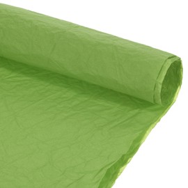 sourcing map Crepe Paper Roll 1.6ft Long 20.5 Inch Wide for Wedding Ceremony Various Large Festivals Decoration, Green 5pcs