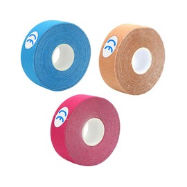 NHQZ 3 Rolls of Folding Tape Face Tightening, Hydrocolloid Roll, 2.5 cm x 5 m Face Tape Against Wrinkles Face Tape Myofascial Face Tightening Tape Facial Patches