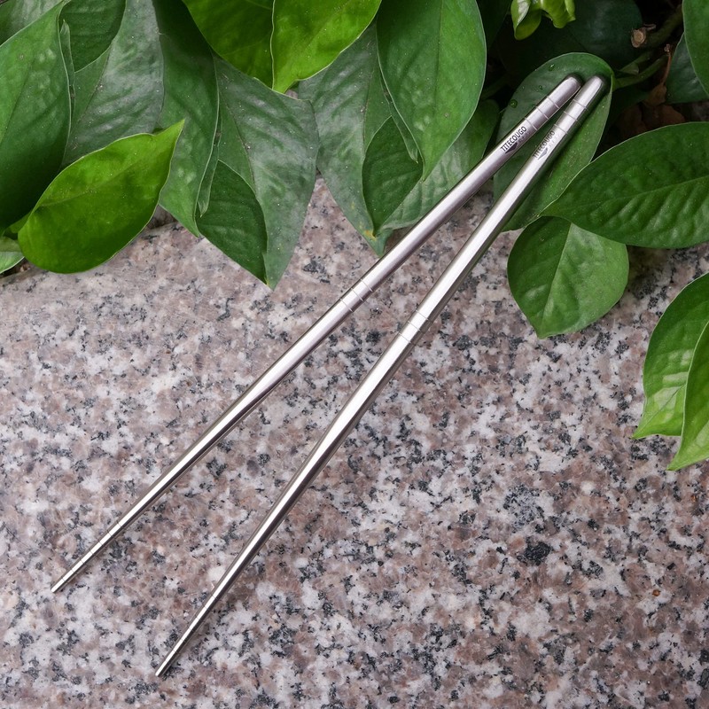TITECOUGO Ultra Lightweight Titanium Chopsticks, My Chopsticks, Chopsticks, Vegetable Chopsticks,