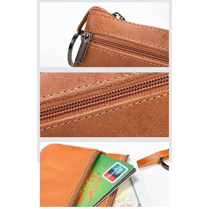 Beatus Coin Purse, Coin Purse, Leather, Genuine Leather, Mini Wallet,