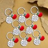 8PCs Teacher Keychain Thank You Gifts for Teacher Appreciation Gifts