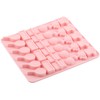 YIMINGMOLD 32 Cavity Tennis Theme Silicone Candy Molds Tennis Racket