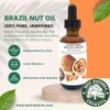 Best Nature's Cosmetics Aceite Virgen Orgánico de Nuez de Brasil