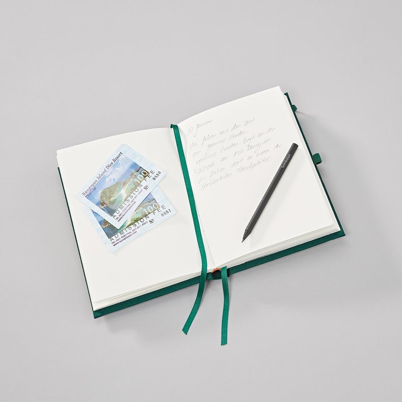 Grand Voyage orange +++ 152 sheets hand made paper (blank)