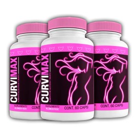 Curvimax Cápsulas Aumenta Glúteos Y B De Manera Natural