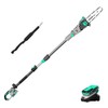 Litheli 20V Pole Chain Saw Battery Powered for Tree Trimming,