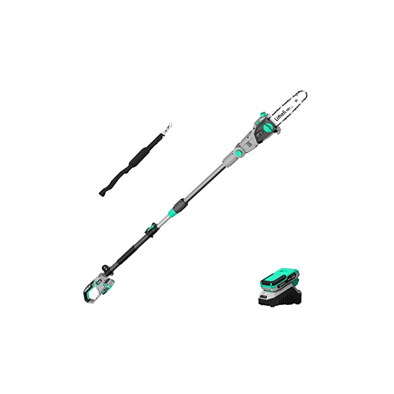 Litheli 20V Pole Chain Saw Battery Powered for Tree Trimming,