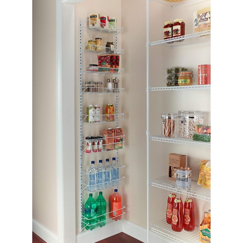 Jumbl Adjustable Wall Mounted 18 Inch Wide Hanging/Over the Door