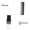 Didiseaon High-grade Steel Prong Comb Set 6pcs Hair Supply Tail
