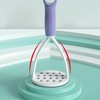 Hand Press Potato Masher Ricer, Smooth Mashed Potatoes Crusher, Kitchen