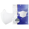 Iris Ohyama RN-FA10MW Fashionable Mask, 3D, Normal, Wide Size, Pack