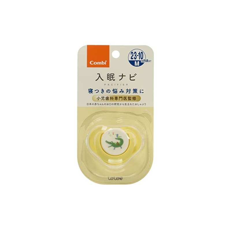 Combi Teteo Pacifier, Sleep Navigation, Size M, Crocodile and Kotori