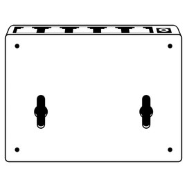 Goobay 93372 5 Port Ethernet LAN Gigabit Switch (bis zu 1000 Mbit/s) Datenübertragung pro Port, einfache Plug & Play-Installation, energiesparend, lüfterlos, weiß