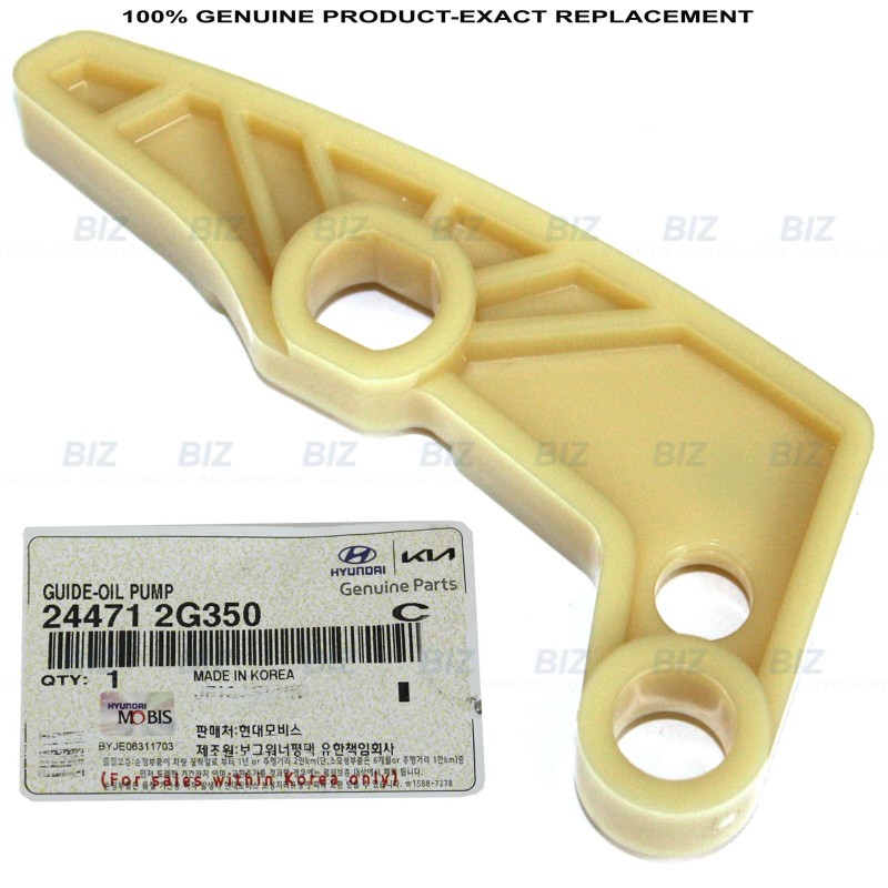 Hyundai, Kia GENUINE Oil Pump Chain Guide for 2011-2018 Hyundai