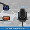 A ABSOPRO Rear View Camera for Kia Sportage EX/LX/SX/Turbo 2.0L