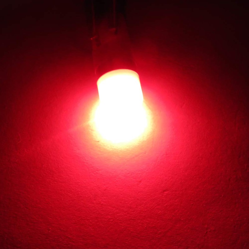 WLJH Red T10 Led Bulb Dash Lights Pc194 Pc195 Pc168