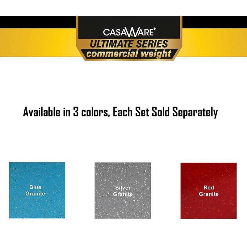 casaWare 11.5 x 11.5 x 1.5-Inch (Exterior) Square Multipurpose Pan,