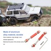 2PCS Front Rear Center Drive Shaft Aluminum Alloy Wear Resistant