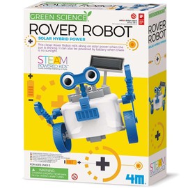 4M Green Science Veicolo Robot Ibrido ad Energia Solare 4M Kit Scientifico Gioco Educativo STEM per Bambini 8+
