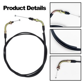 YGQ 78 inch Throttle Cable for GY6 50cc 80cc 90cc 110cc 125cc 150cc 139QMB 157QMJ 4 Stroke Scooters ATVs Go Kart Pit Dirt Bike Motorcycles Moped Buggy Baja TaoTao Jonway Roketa