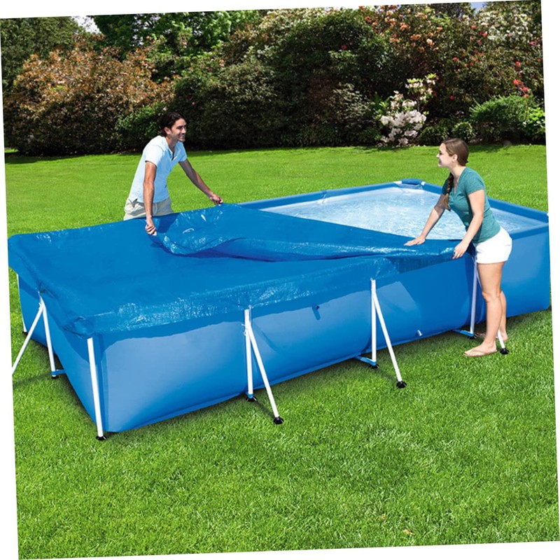 BESPORTBLE Pe Fabric Weaving Pool Cover Rain Dustproof Protection for
