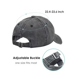 Century Star Baseball Caps for Men Womens Baseball Hat Distressed Dad Hat Summer Cotton Adjustable Golf Runing Hat Distressed Grey One Size, Distressed Grey, One Size