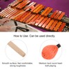 1 Pair Marimba Mallets Medium Hard Yarn Head with Maple