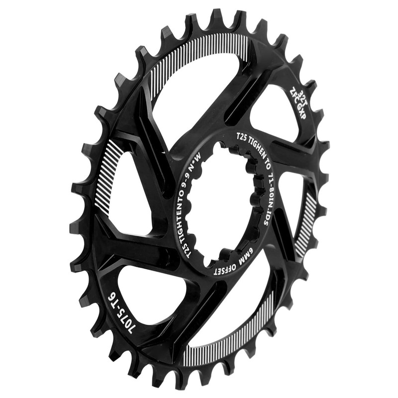Bike 32T Single Speed Chainring 6mm Offset Direct Mount Narrow
