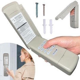 Garage Door Opener Keypad Wireless Universal Keyless Entry System for LiftMaster Chamberlain Craftsman Opener with Learn Button, Replace for 877MAX 878MAX 377/977/877/66LM Wireless Keypad Remote