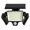 Bingxue Upgrade 208 LED Motion Sensor lam Outdoor Solar Sensor