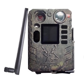 BolyGuard Wildlife Camera 4G 37MP 4K WiFi with LCD Display, Camouflage Pattern Housing, Night Vision LED, Wireless Transmission, Sharp Night Shots, Colour Images at Night, Ideal for Wildlife Watching
