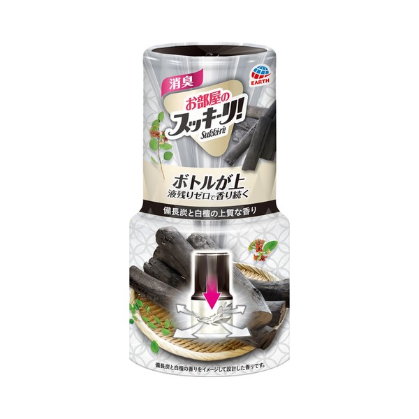Sukki-ri! Sukkki-ri! Premium Scents of Binchotan and Sandalwood for Indoor