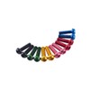Foglia (foguria) Aluminum Bolts Set m5x18 mm Pink