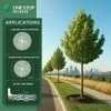 USA Made 10'ft Tree Root Barrier, Tree Circle Weed Barrier,