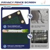 WINDSCREEN4LESS 6' x 3' Privacy Fence Screen in Green W/
